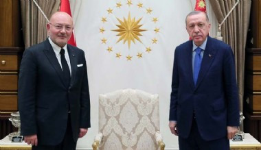Cumhurbaşkanı Erdoğan, Doğuş Holding patronu Ferit Şahenk'i kabul etti