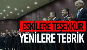 Cumhurbaşkanı Erdoğan açıkladı, iş dünyası yeni kabine üyelerini tebrik etti