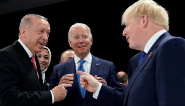 Erdoğan, Biden ve Johnson arasında 'Çok güzelsin' diyaloğu