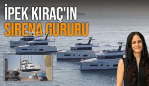 İş insanı İpek Kıraç, sahibi olduğu Sirena Marine tarafından üretilen Sirena model tekneleri ABD'ye uğurladı.