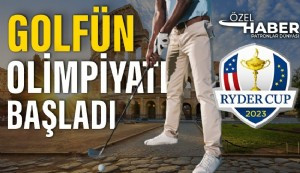Dünyanın en önemli golf turnuvası Ryder Cup bugün başlıyor. Golf tutkunları Roma'ya akın ediyor
